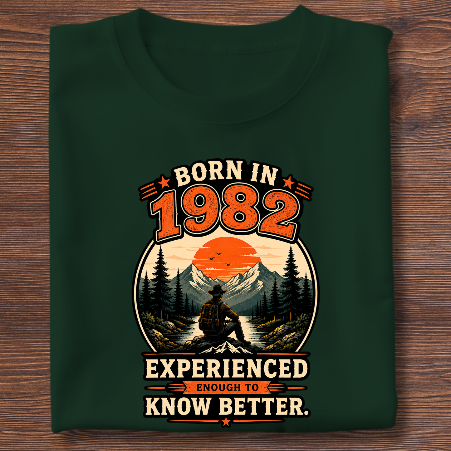 Born In Vintage Birthday T-Shirt | Years 1971-1991