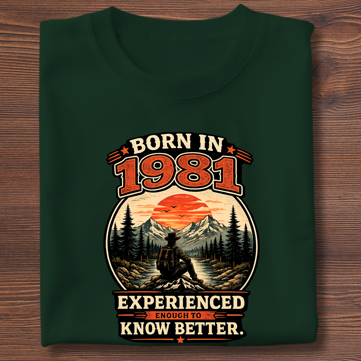 Born In Vintage Birthday T-Shirt | Years 1971-1991