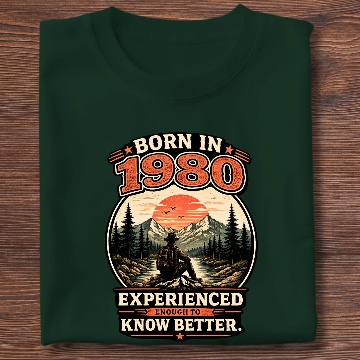 Born In Vintage Birthday T-Shirt | Years 1971-1991