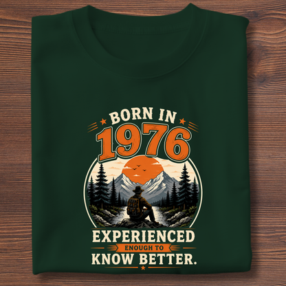 Born In Vintage Birthday T-Shirt | Years 1971-1991