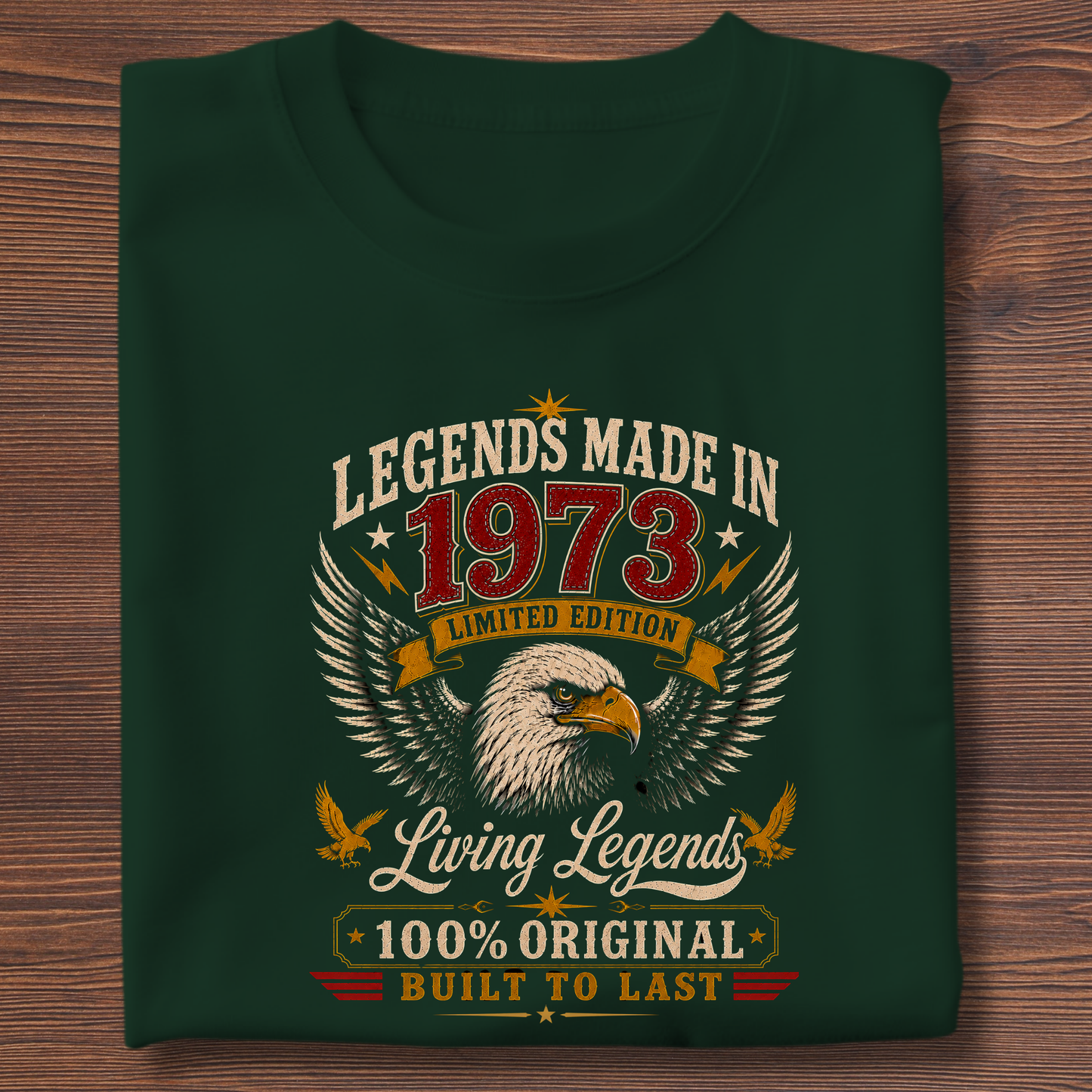 Legends Made In  Limited Edition Birthday Tee 1971-1991