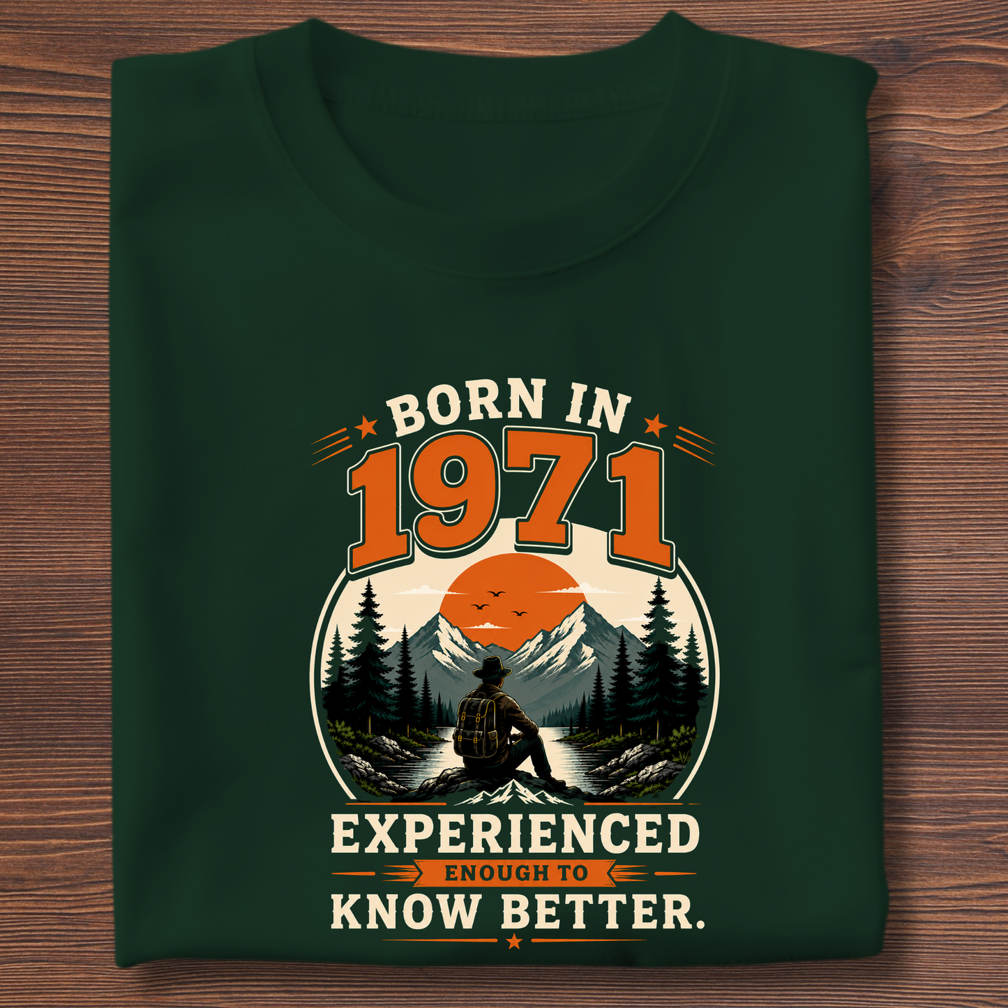 Born In Vintage Birthday T-Shirt | Years 1971-1991