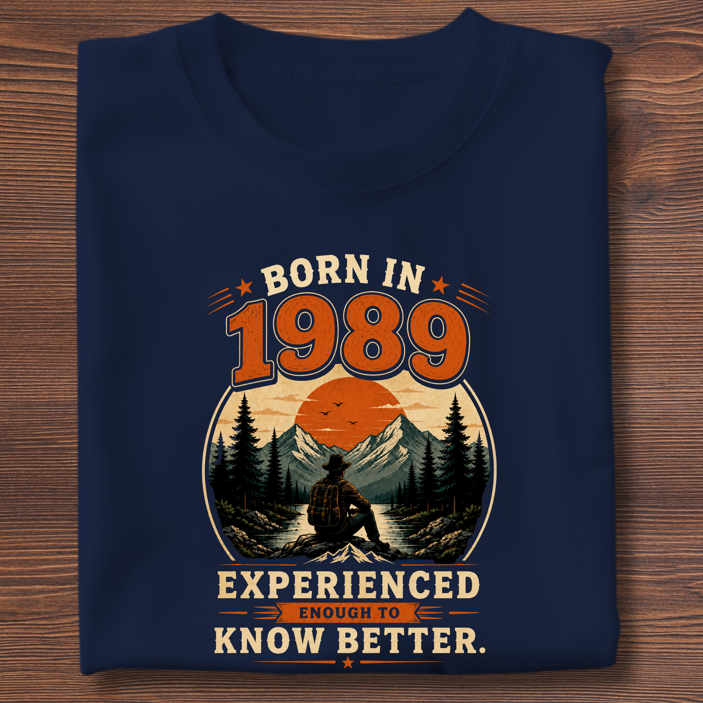 Born In Vintage Birthday T-Shirt | Years 1971-1991