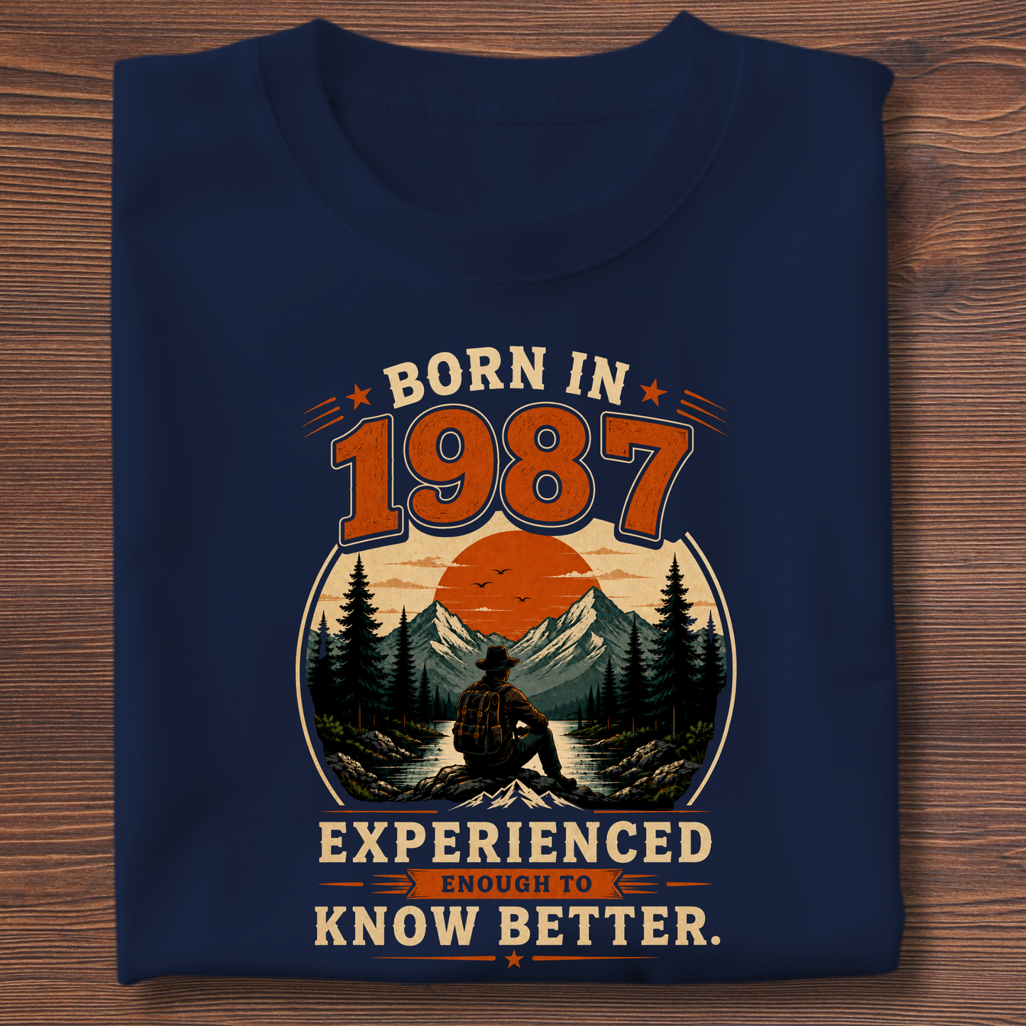 Born In Vintage Birthday T-Shirt | Years 1971-1991