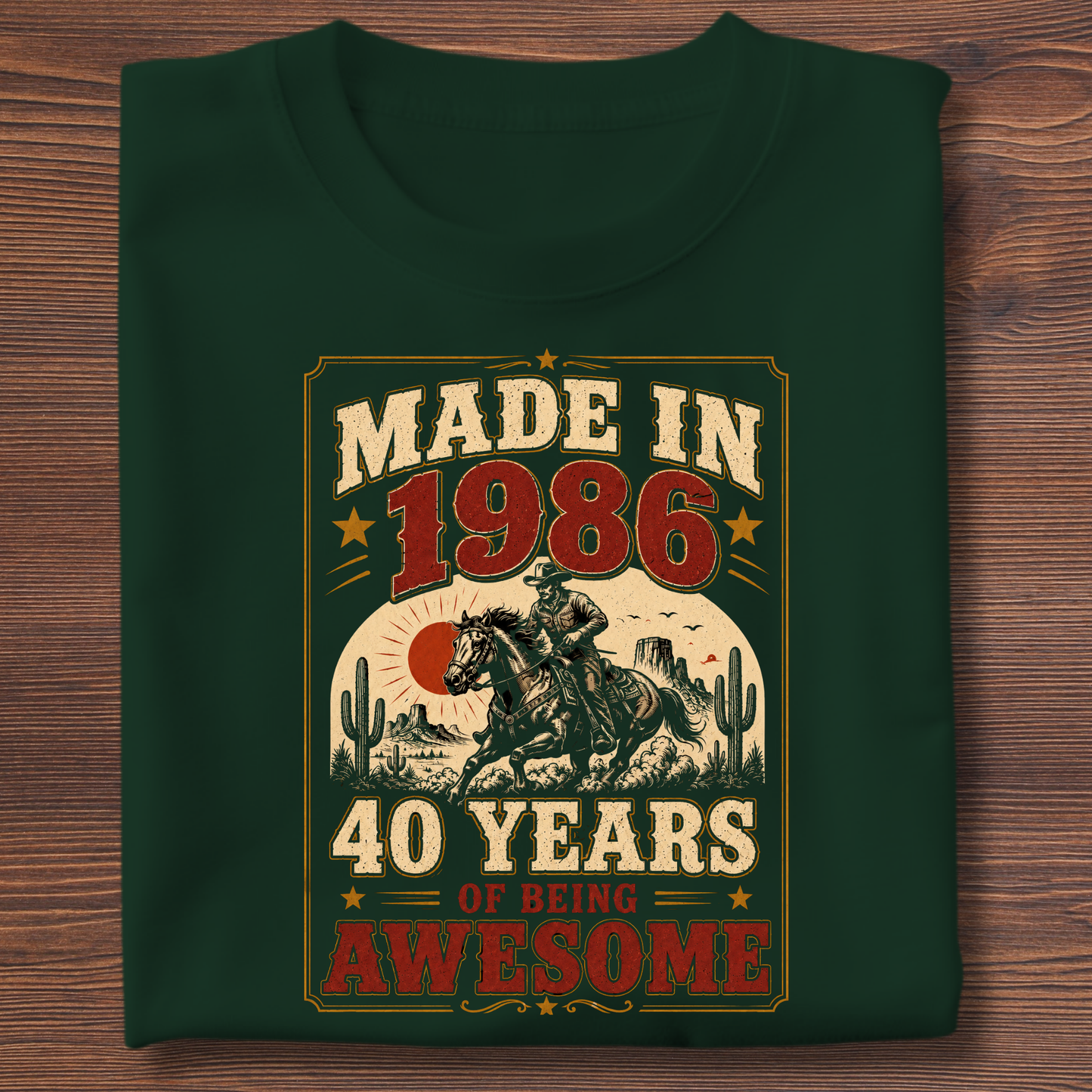Made In Vintage Tee · Years Of Being Awesome | 1971-1991