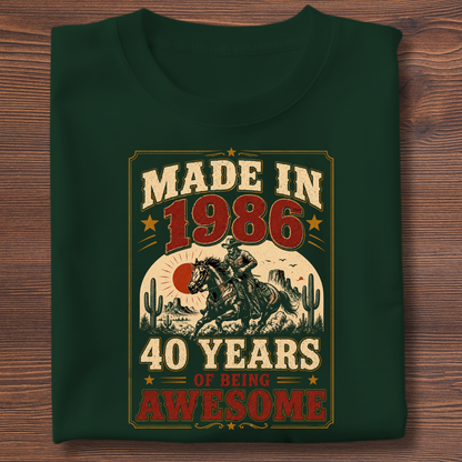 Made In Vintage Tee · Years Of Being Awesome | 1971-1991