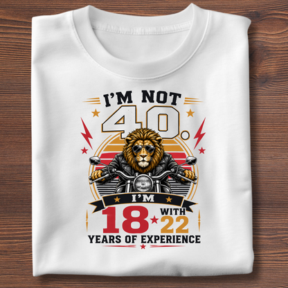 I'm Not Old  Birthday T-Shirt | Years 1971-1991