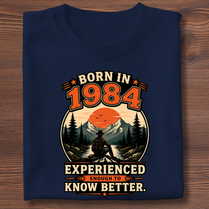 Born In Vintage Birthday T-Shirt | Years 1971-1991