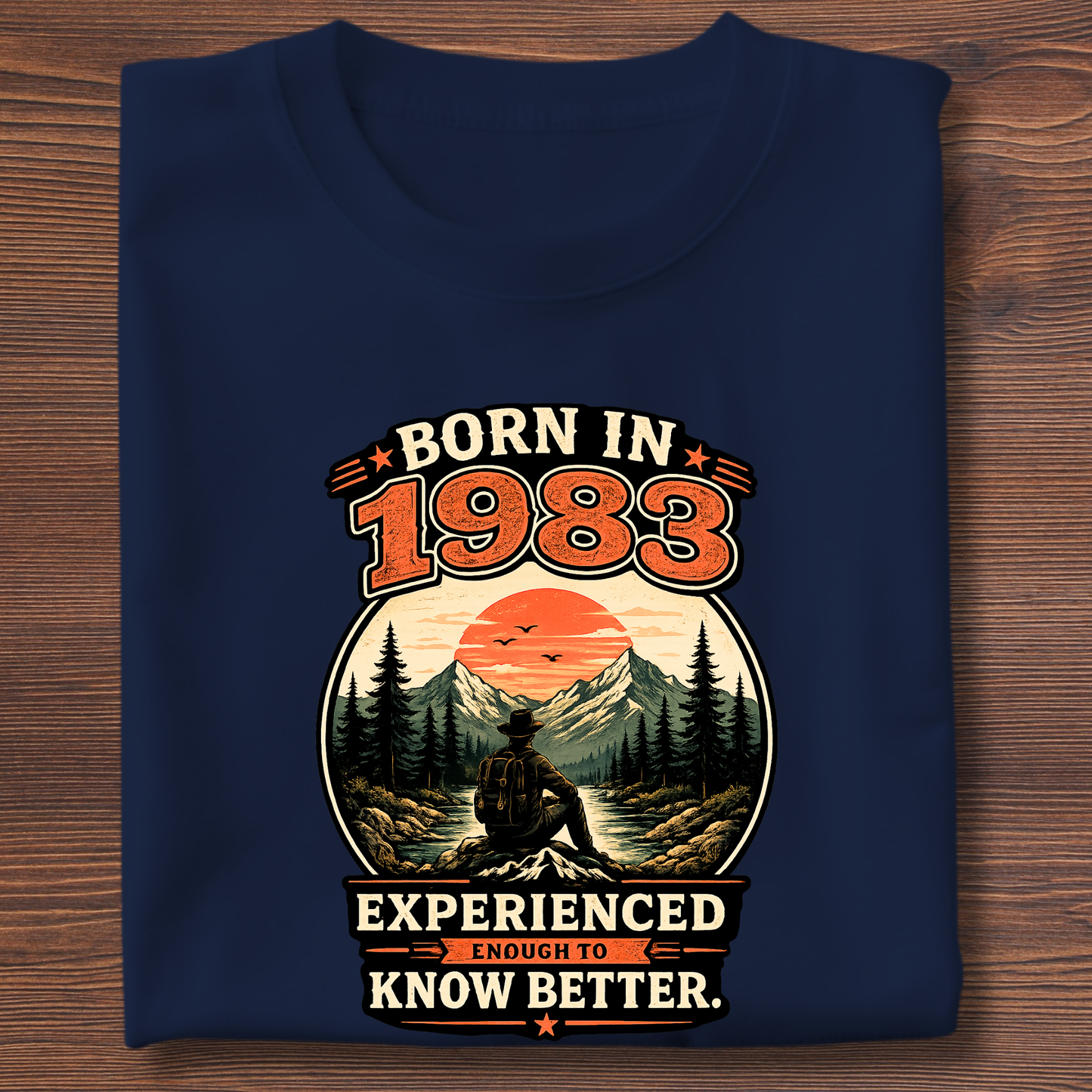 Born In Vintage Birthday T-Shirt | Years 1971-1991