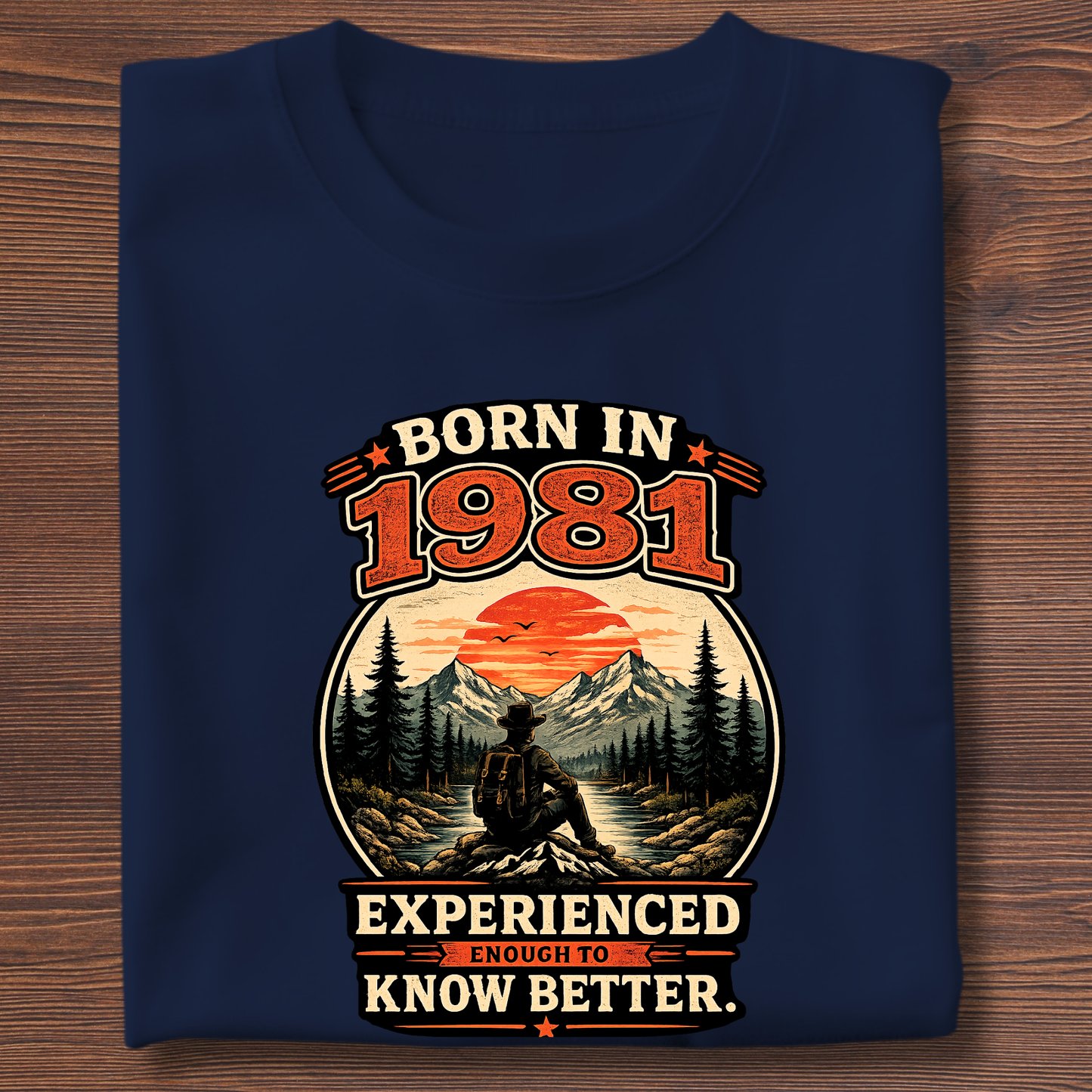 Born In Vintage Birthday T-Shirt | Years 1971-1991