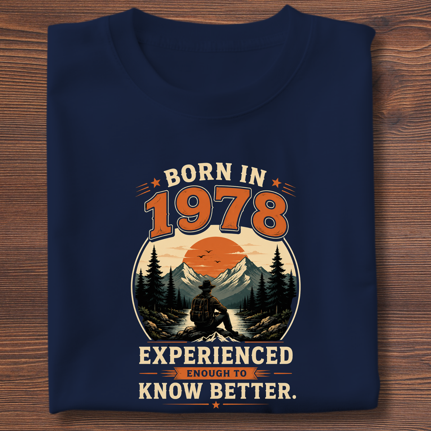 Born In Vintage Birthday T-Shirt | Years 1971-1991