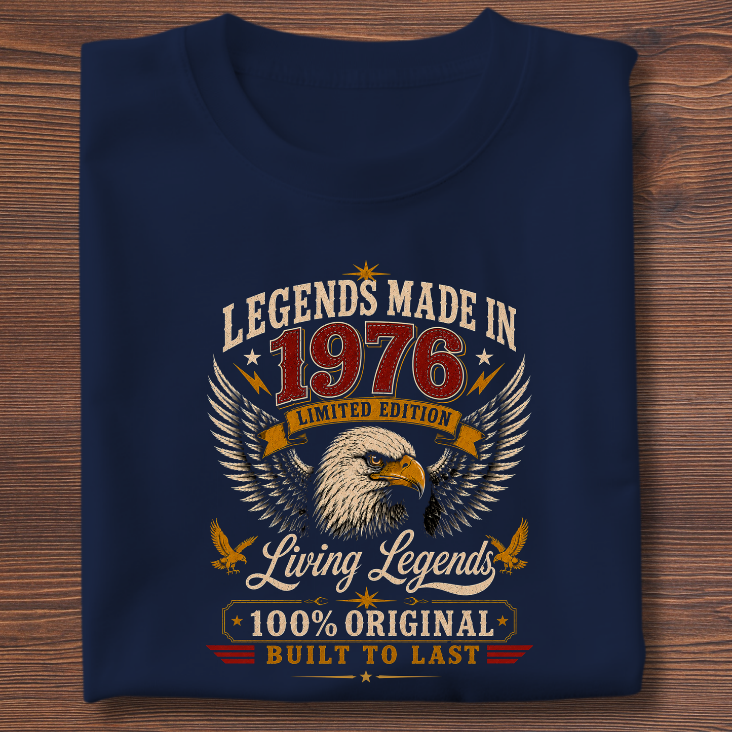 Legends Made In  Limited Edition Birthday Tee 1971-1991