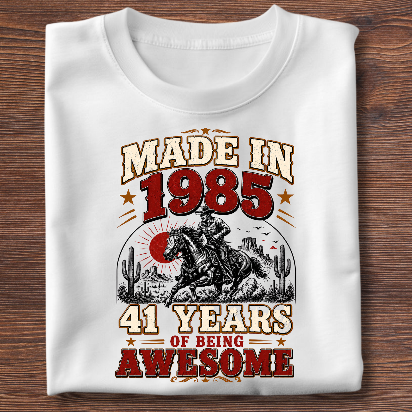 Made In Vintage Tee · Years Of Being Awesome | 1971-1991