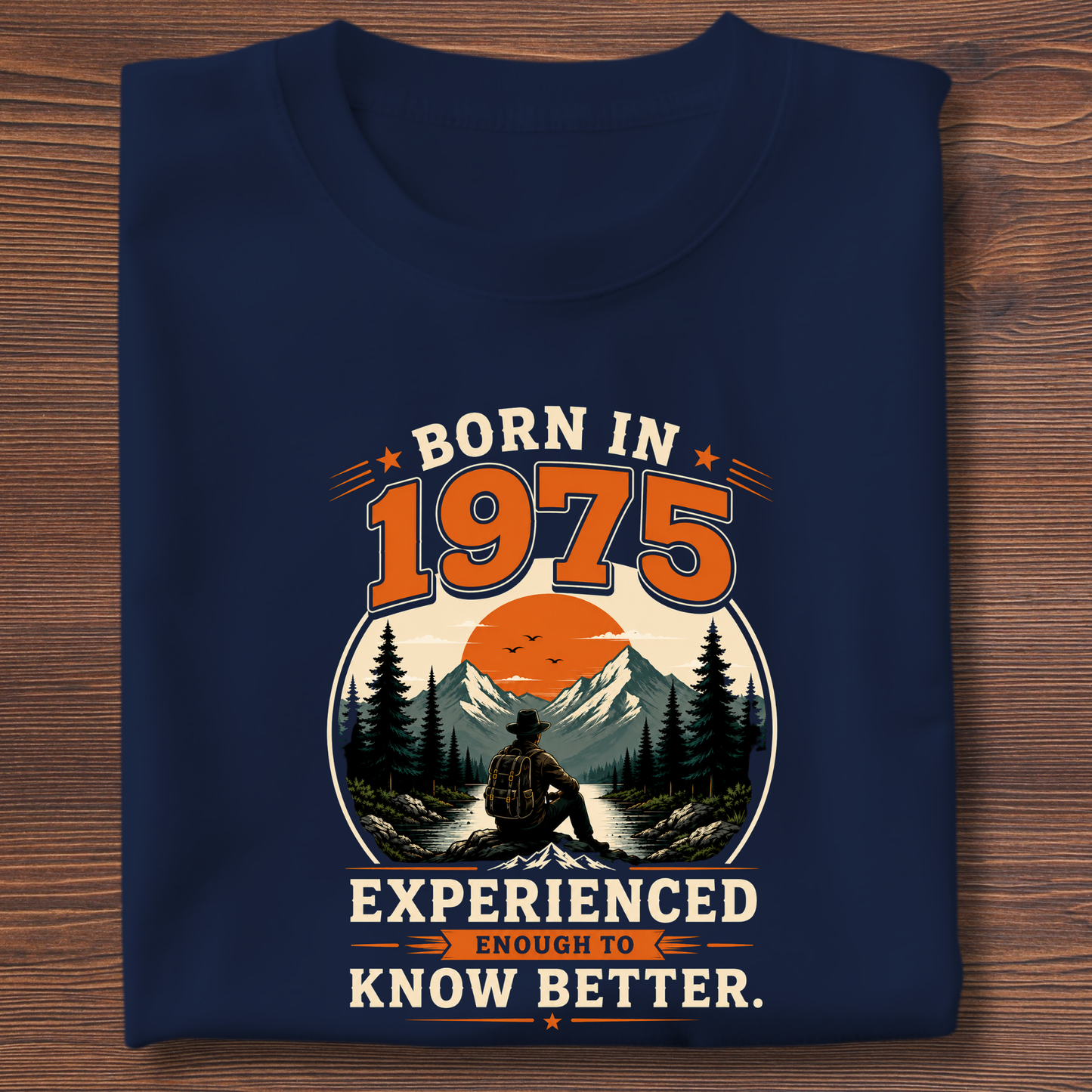 Born In Vintage Birthday T-Shirt | Years 1971-1991