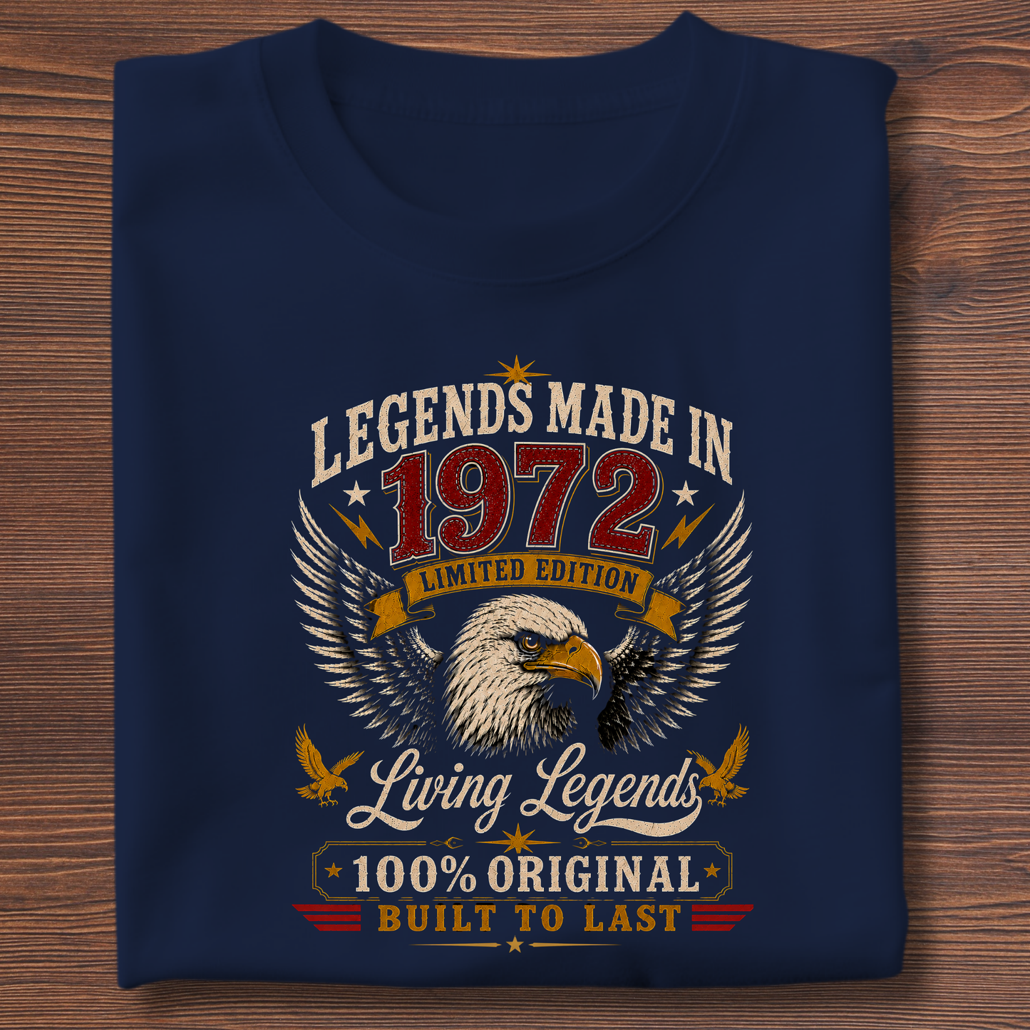 Legends Made In  Limited Edition Birthday Tee 1971-1991