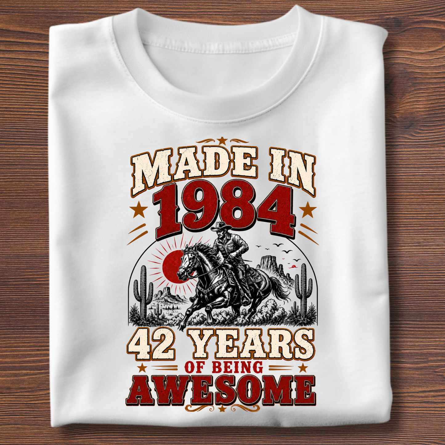 Made In Vintage Tee · Years Of Being Awesome | 1971-1991