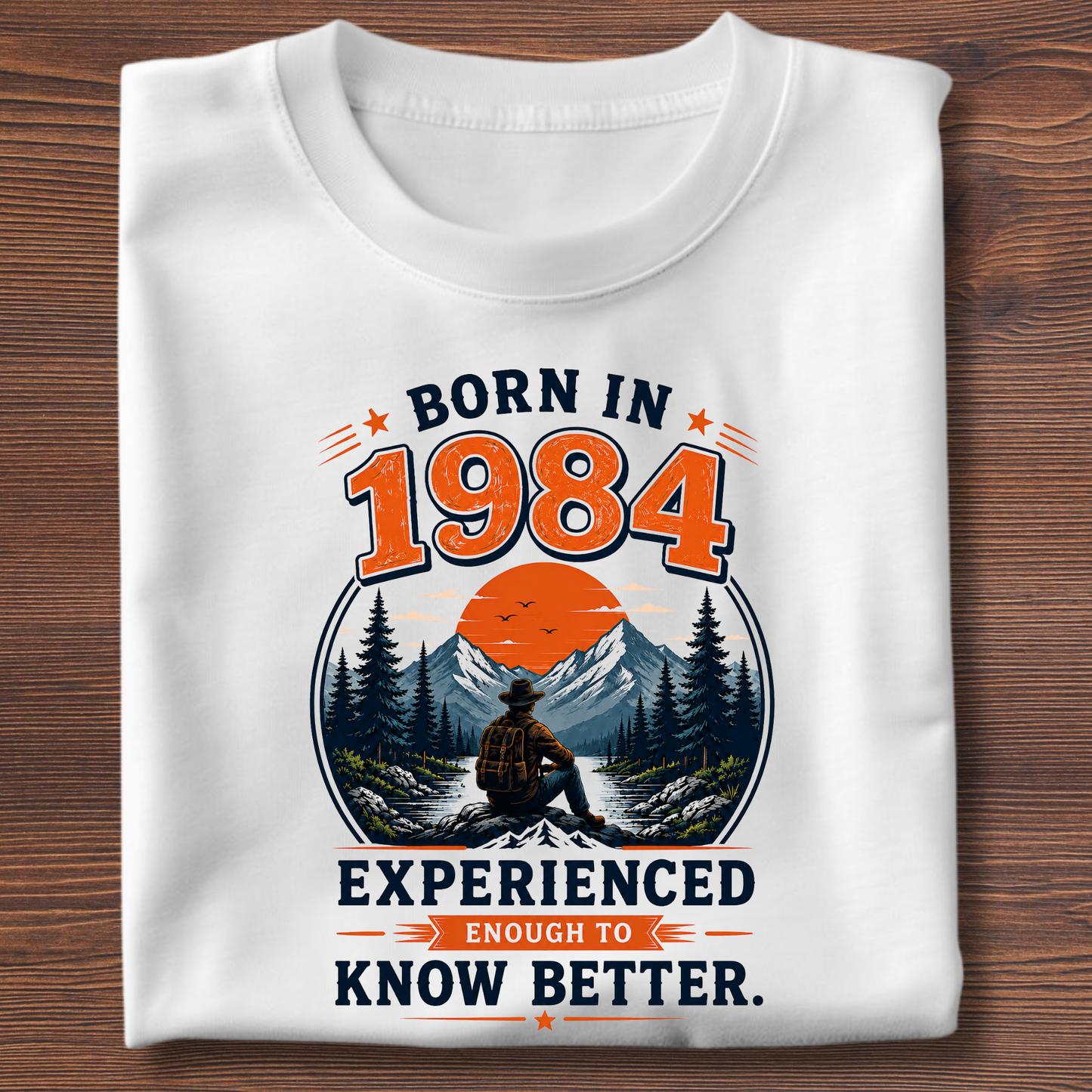 Born In Vintage Birthday T-Shirt | Years 1971-1991