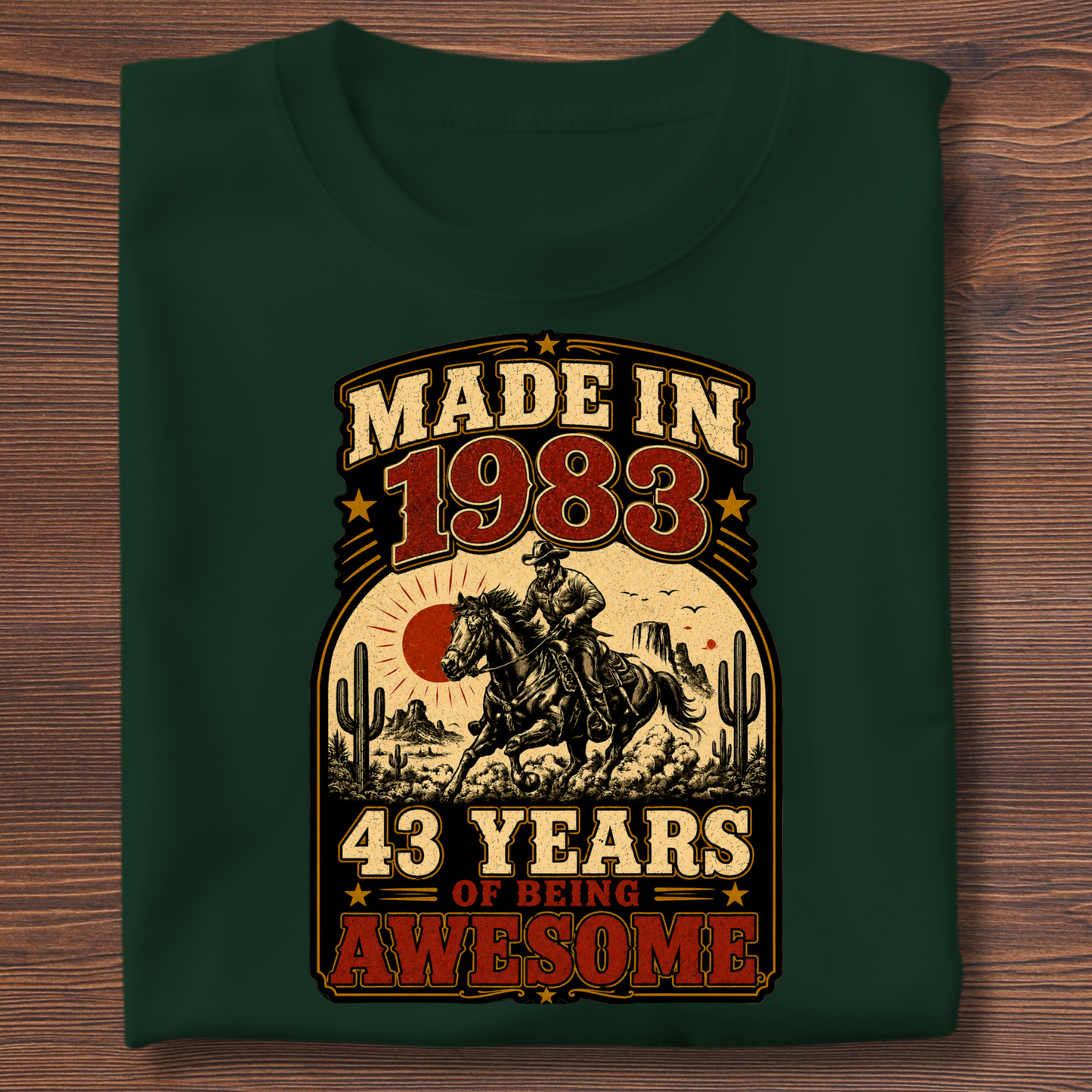 Made In Vintage Tee · Years Of Being Awesome | 1971-1991