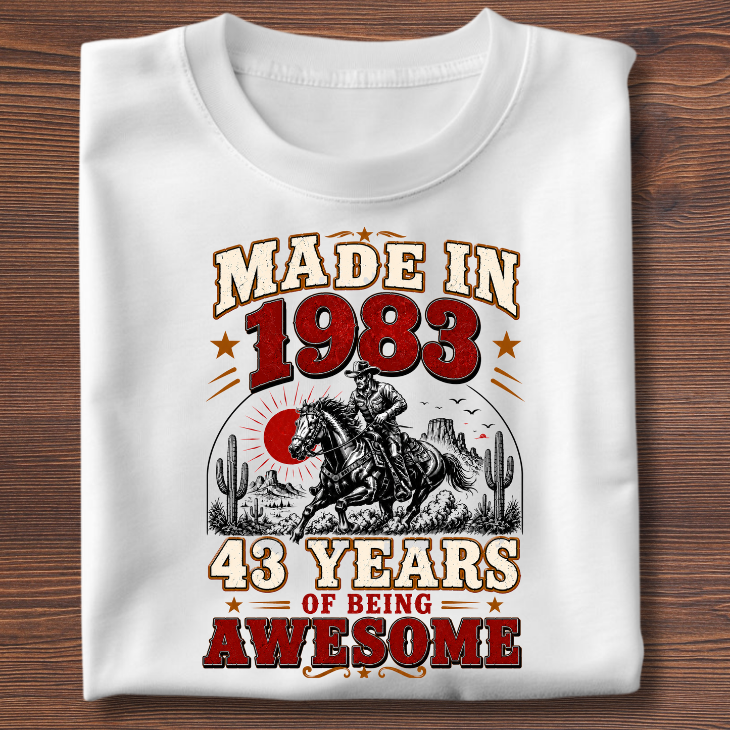 Made In Vintage Tee · Years Of Being Awesome | 1971-1991