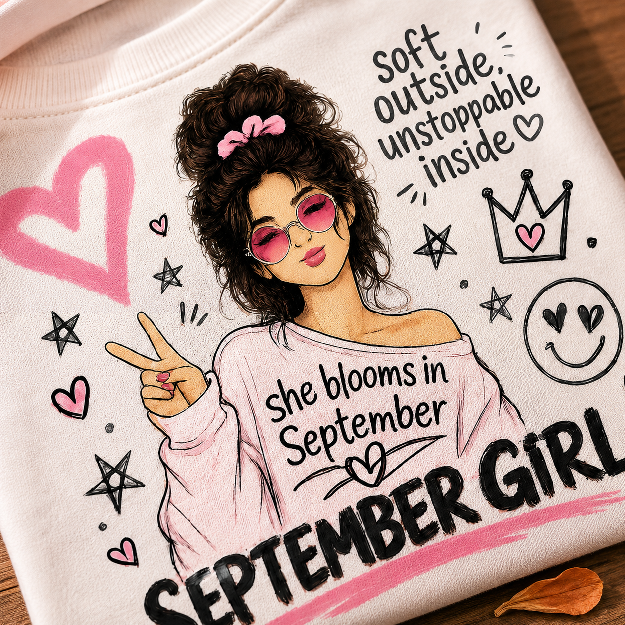 September Girl Tee | Soft & Unstoppable