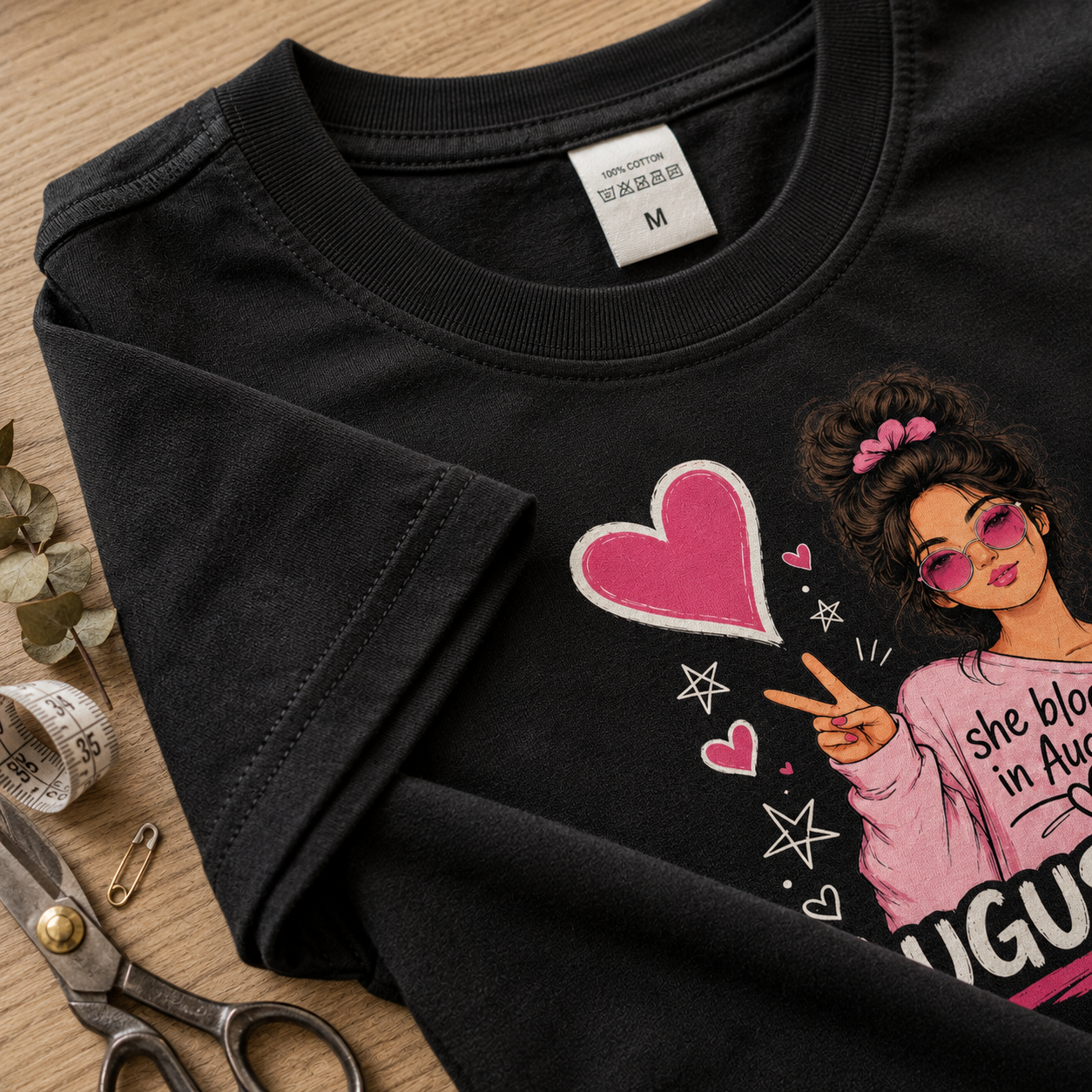 August Girl Tee | Soft & Unstoppable