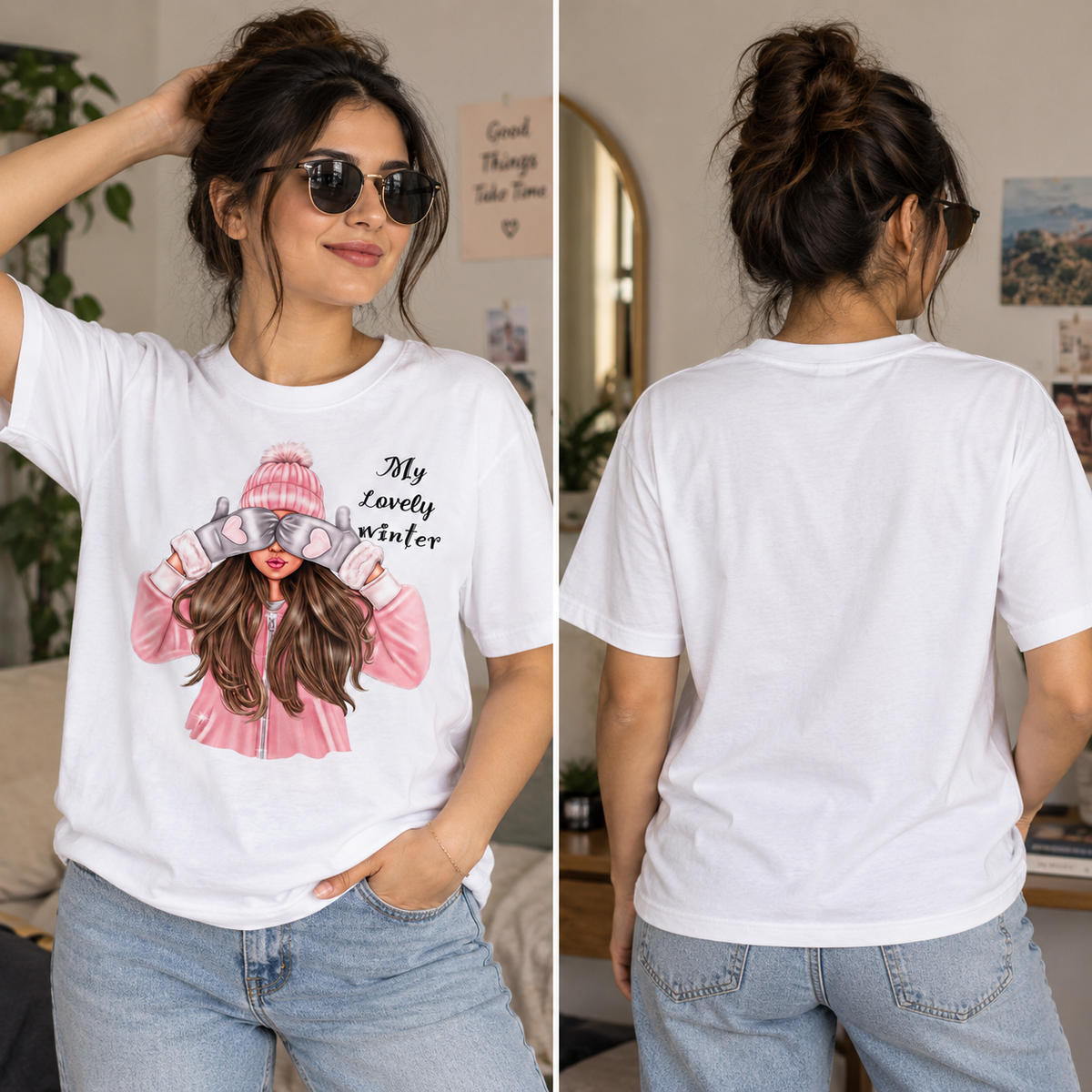I Love Winters | Cotton T-Shirt