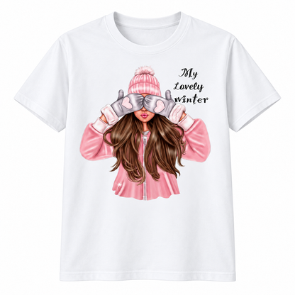 I Love Winters | Cotton T-Shirt