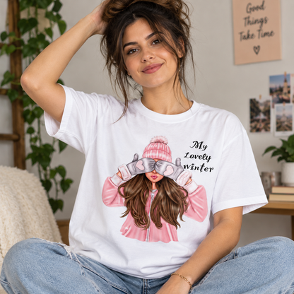 I Love Winters | Cotton T-Shirt