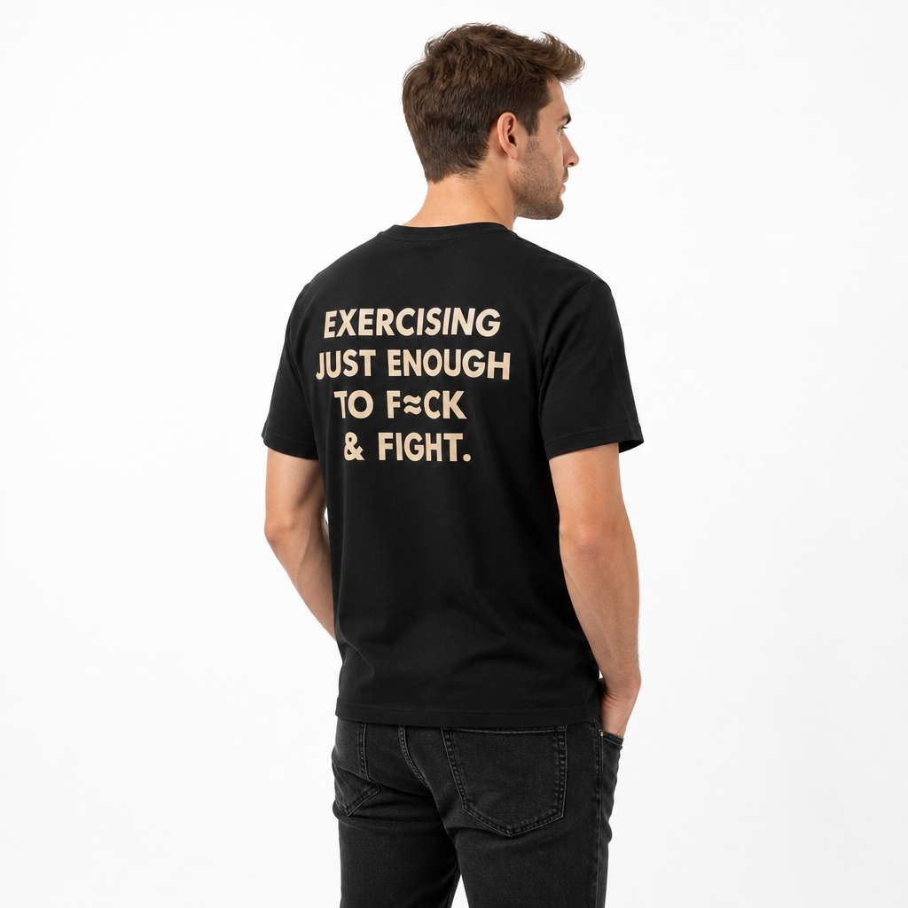 Exercise Enough | Workout Oversized T-shirt
