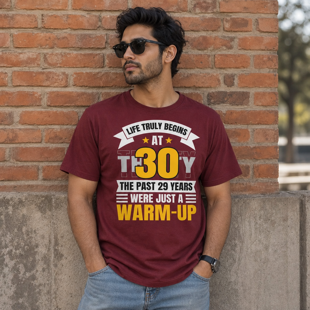 Life Begins at 30 T-Shirt
