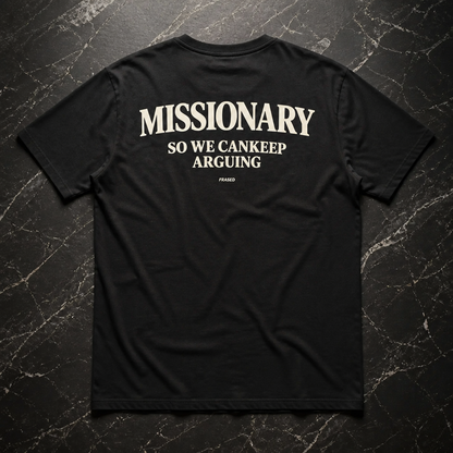 Missionary - Lets Argue | Oversized T-shirt