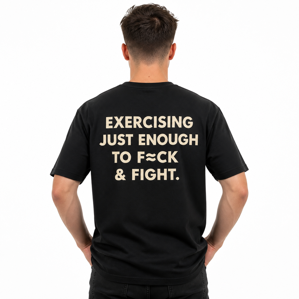 Exercise Enough | Workout Oversized T-shirt