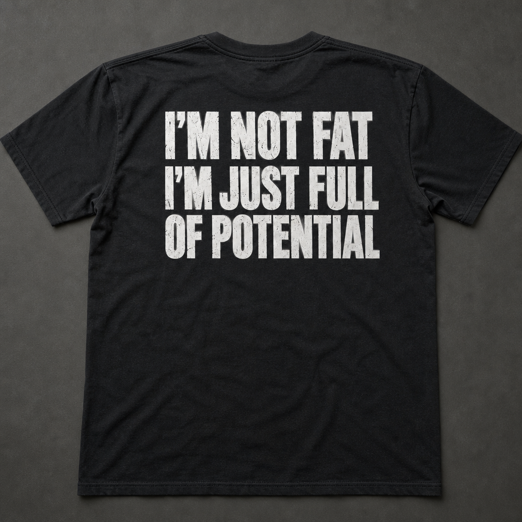 I'm Full of Potential | Oversized Tshirt