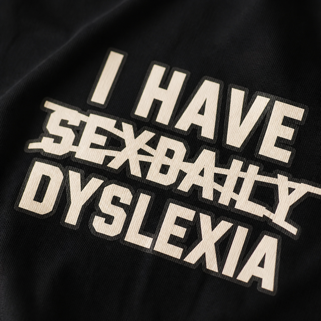 I Have Dyslexia | Oversized T-Shirt