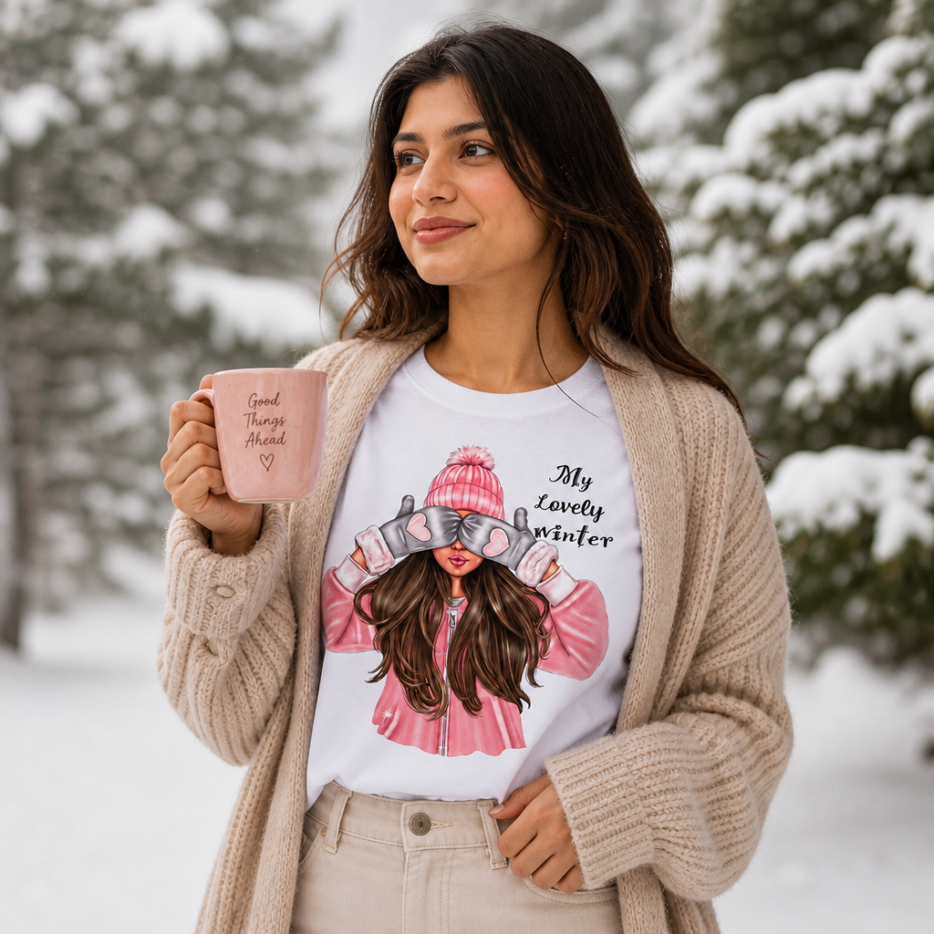 I Love Winters | Cotton T-Shirt