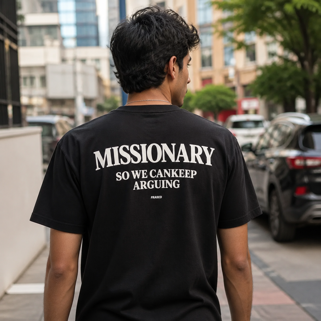 Missionary - Lets Argue | Oversized T-shirt