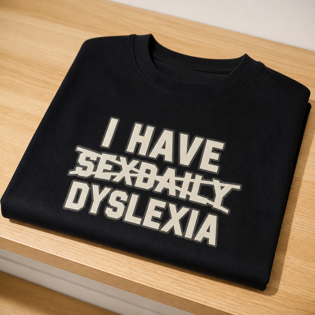 I Have Dyslexia | Oversized T-Shirt