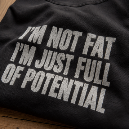 I'm Full of Potential | Oversized Tshirt