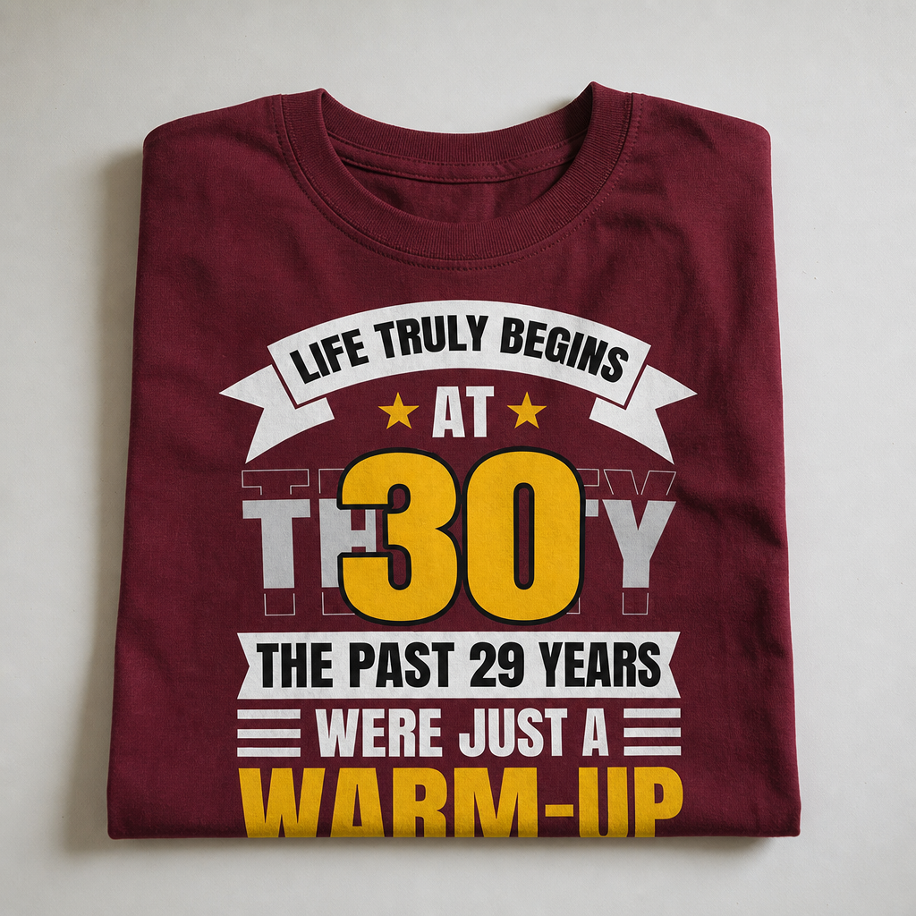 Life Begins at 30 T-Shirt