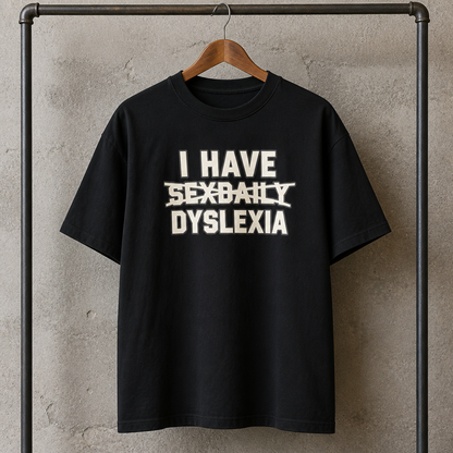 I Have Dyslexia | Oversized T-Shirt