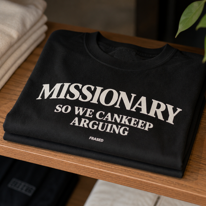 Missionary - Lets Argue | Oversized T-shirt