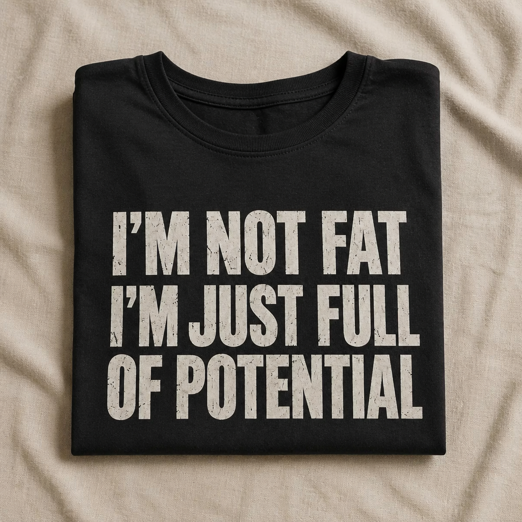 I'm Full of Potential | Oversized Tshirt