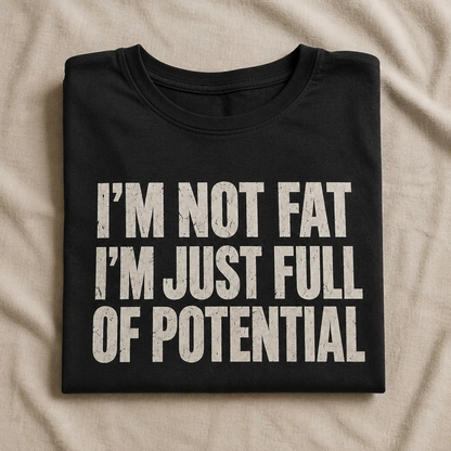 I'm Full of Potential | Oversized Tshirt