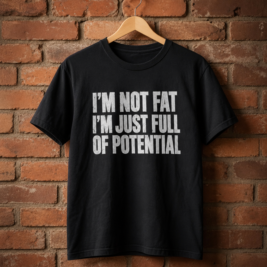 I'm Full of Potential | Oversized Tshirt