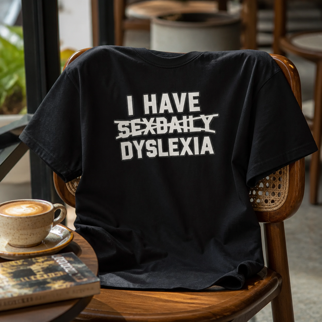 I Have Dyslexia | Oversized T-Shirt