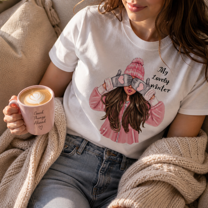 I Love Winters | Cotton T-Shirt