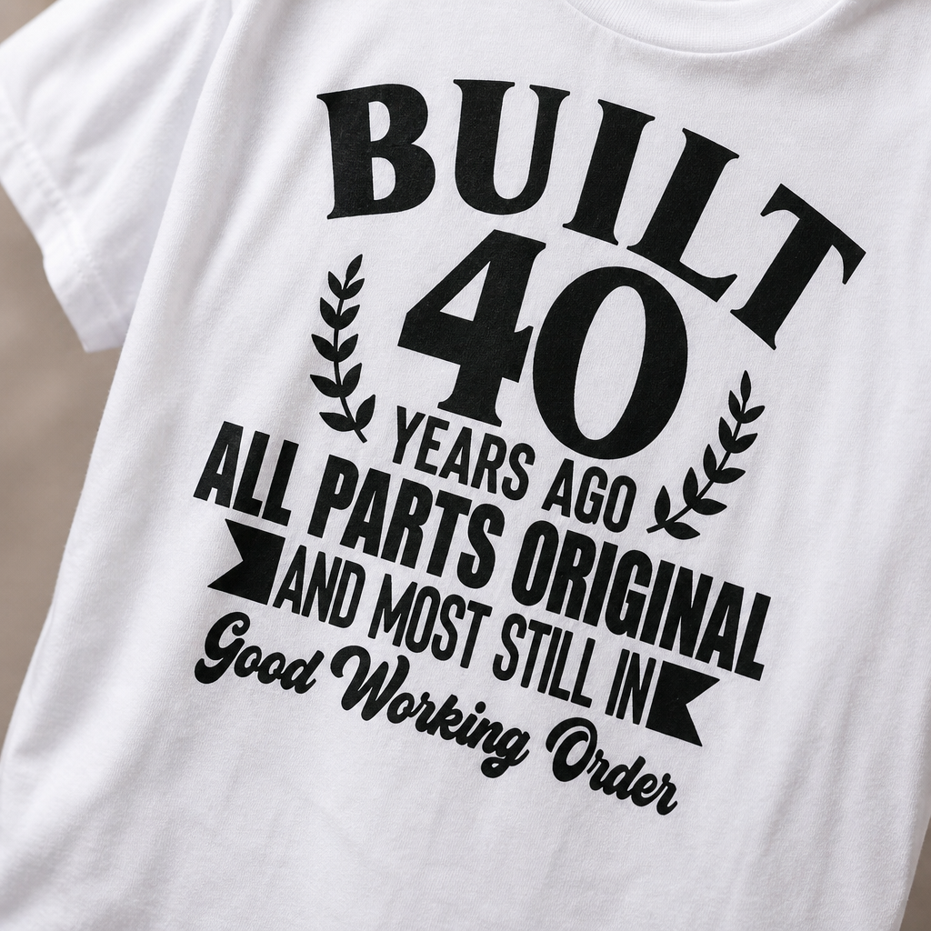 Build 40 Years Ago | T-shirt